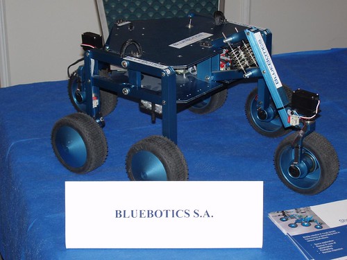 Robot azul 