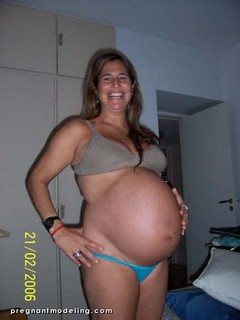 Фото беременной пышки