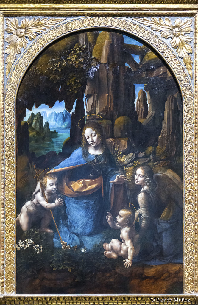 DSC7024 Leonardo da Vinci - La Virgen de las Rocas, 1491-9… | Flickr