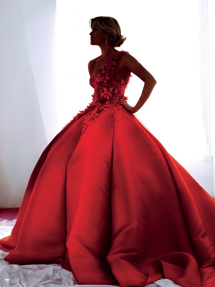 Свадебное Платье Красное Недорого
