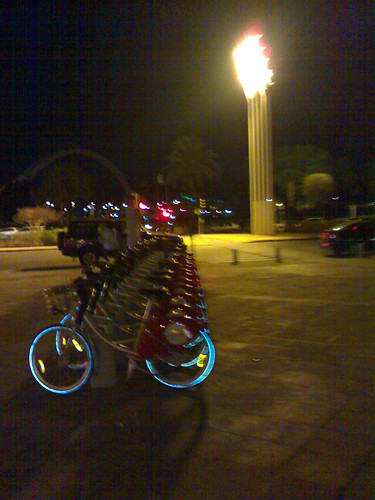 Bicicletas y luz 