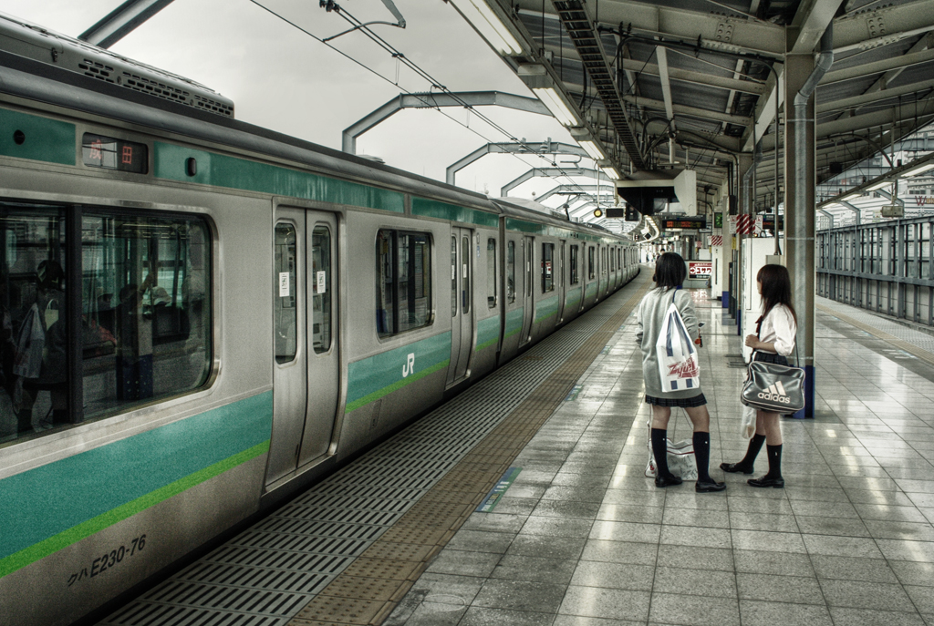 Public train japan
