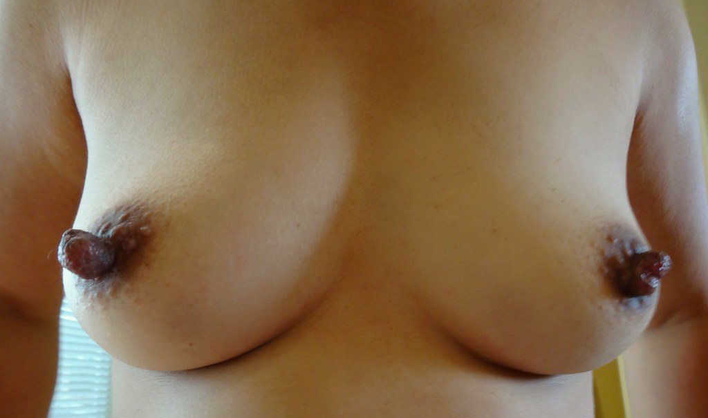 Teen erect nipples