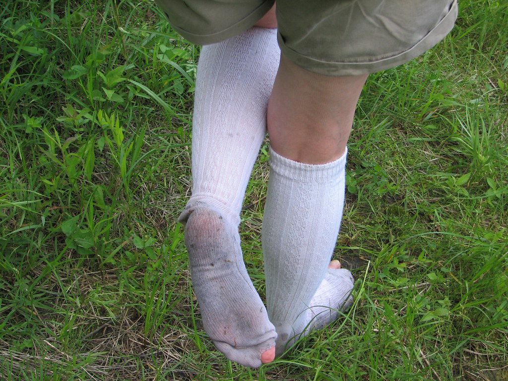 Socks wet