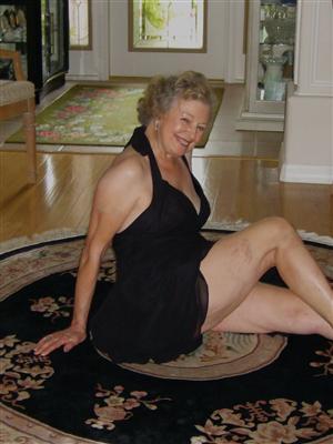 Beautiful Blonde Granny Over 60