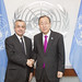 SRSG Zahir Tanin meets with Secretary-General Ban Ki-moon