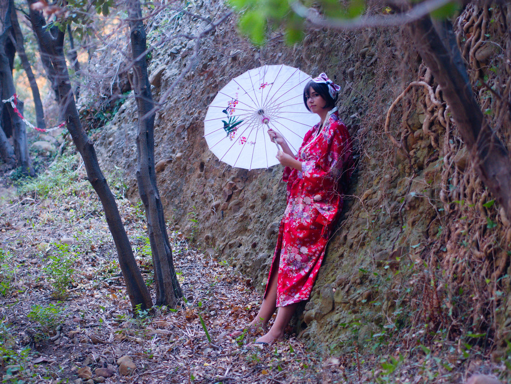 Shooting Kimono - Meiko - Vocaloid - Parc du Mugel - La Ciotat - 2015-08-21- P1190756
