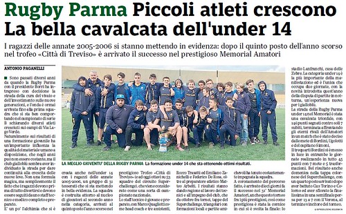 Gazzetta di Parma 17.04.19 - Speciale n. 5 pag 53 - UNDER 14
