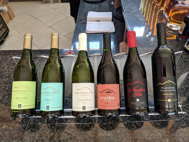 Erongo Mountain Winery wines