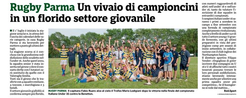 Gazzetta di Parma 24.07.19 - Nuova stagione