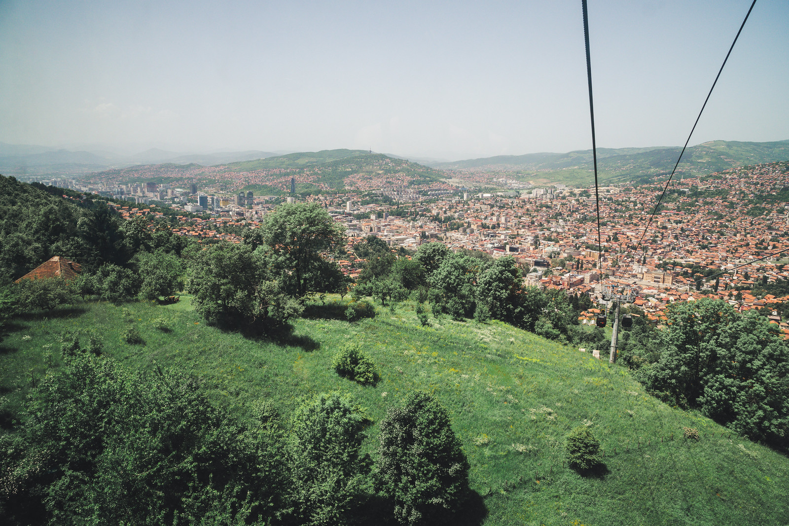 Sarajevo yläilmoista