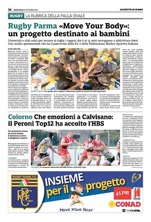 Gazzetta di Parma 23.10.19 - pag 42