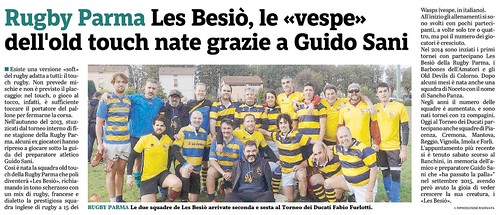 Gazzetta di Parma 13.11.19 - Les Besiò