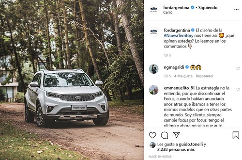 ford territory instagram
