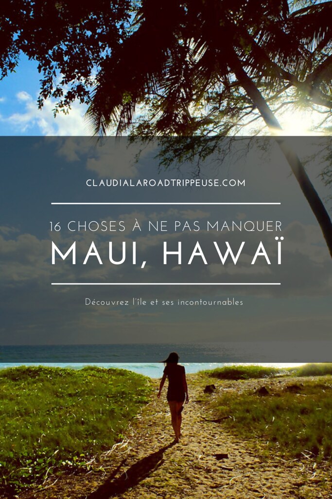 Maui, Hawaï canva pour Pinterest