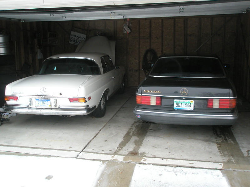Two Mercedes Coupes