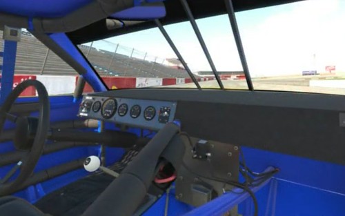 iRacing 87 NASCAR cockpit