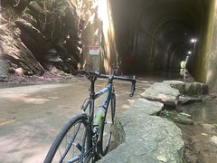 Taking a Break at the Tunnel 