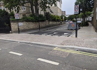 Ryland Road continuous footway