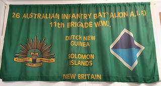 Banner 26th Australian Infantry Battalion