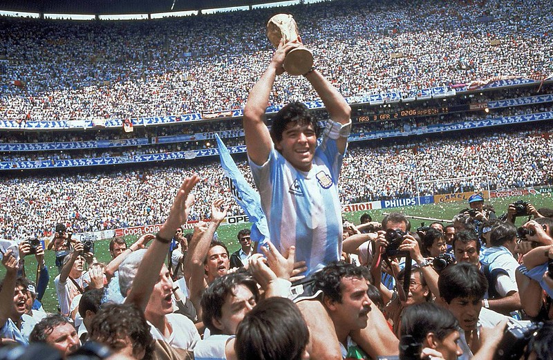 Diego Maradona。（達志影像資料照）