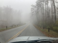 Fog on Raccoon Mountain