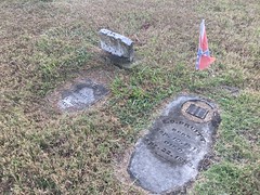 More Gravestones at Cemetery in Forney 