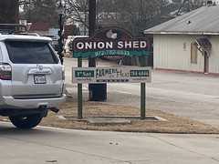 Onion Shed Sign 