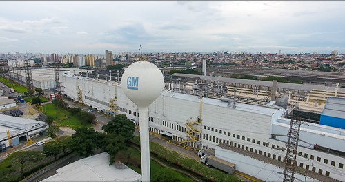 O complexo da GM em São Caetano do Sul incorpora diversas novas tecnologias da indústria 4.0
