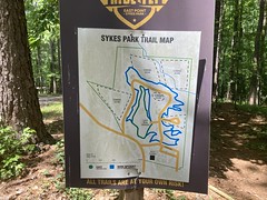 Sykes Park Trail Map 
	