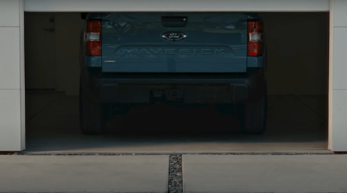 Ford maverick teaser