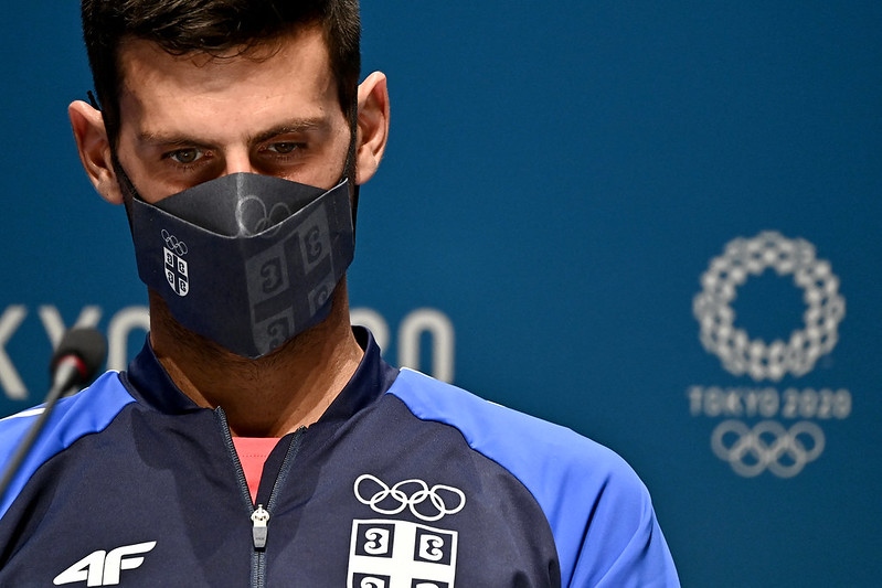 世界男網排名第一的塞爾維亞球王Novak Djokovic將挑戰個人首面奧運金牌。(達志影像)