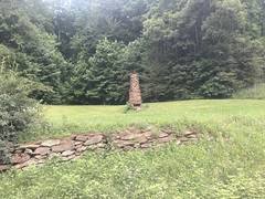 Old Chimney on CCC Camp Road 
	