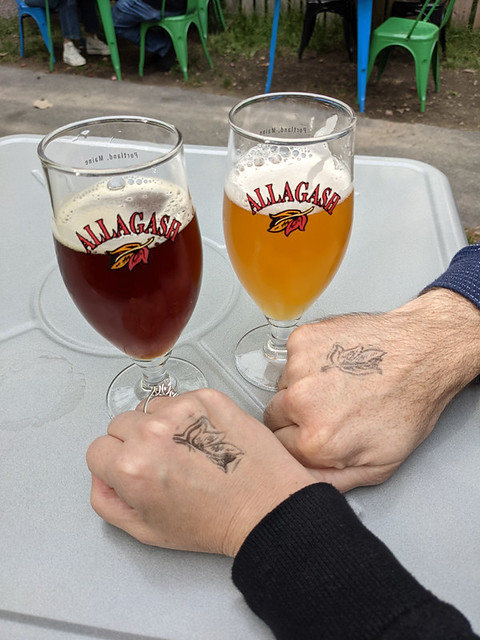 Allagash - ID hand-stamped