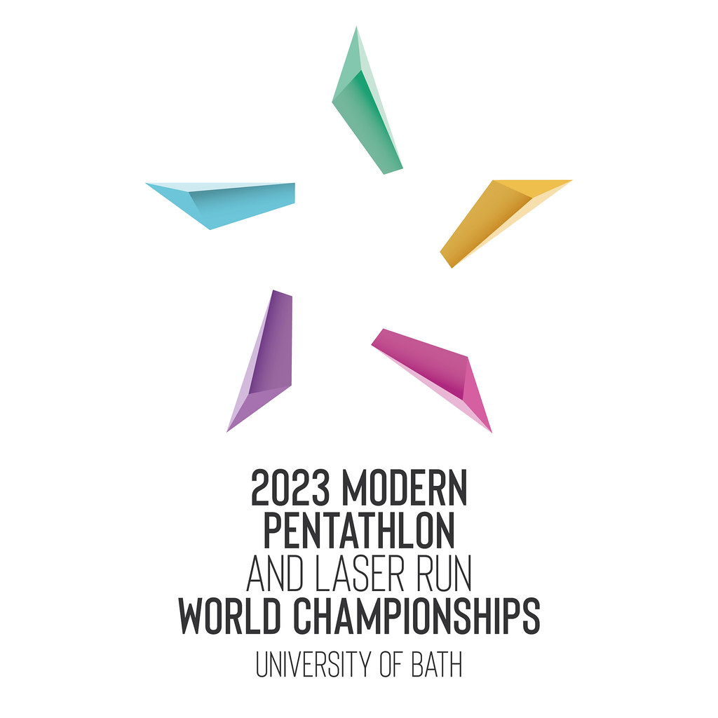 2023年现代五项和激光跑世界锦标赛的标志-手机网赌软件