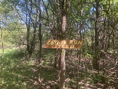 Coyote Run Sign 
	