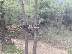 The Goat Killer Climb Sign 
	