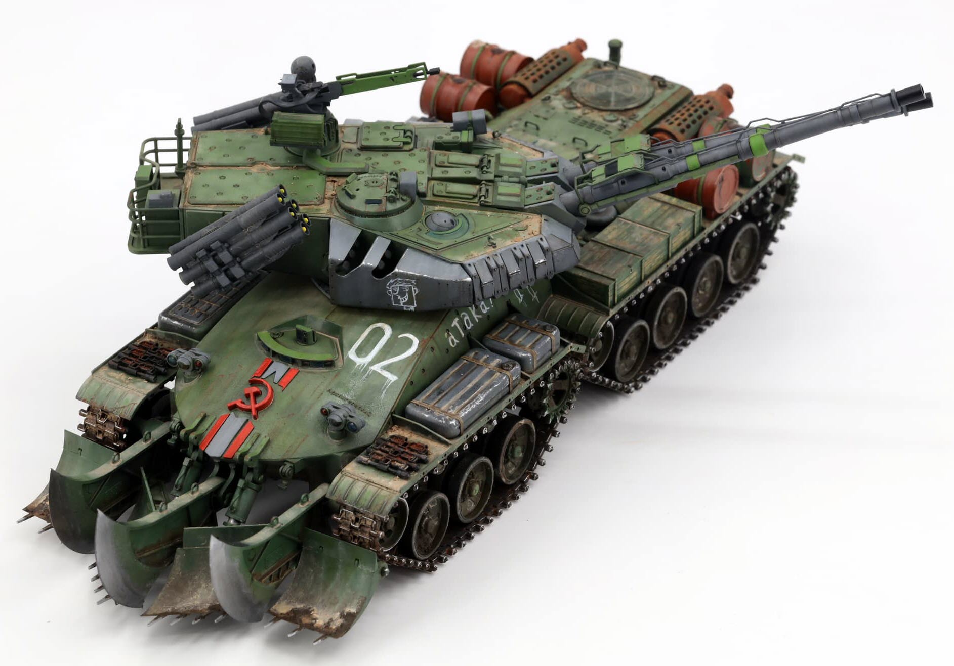 Border Model BC001 Soviet Apocalypse Tank (5)