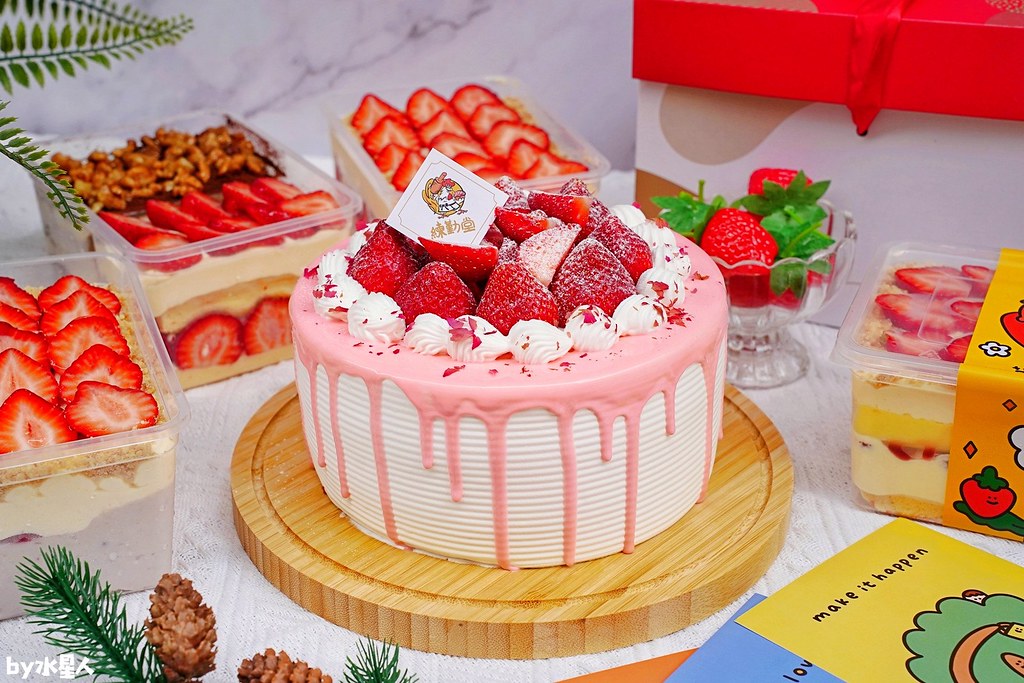 台中草莓生日蛋糕 練勤堂