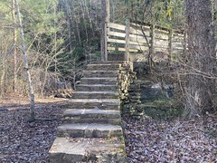 South Creek Trail Bridge Steps 