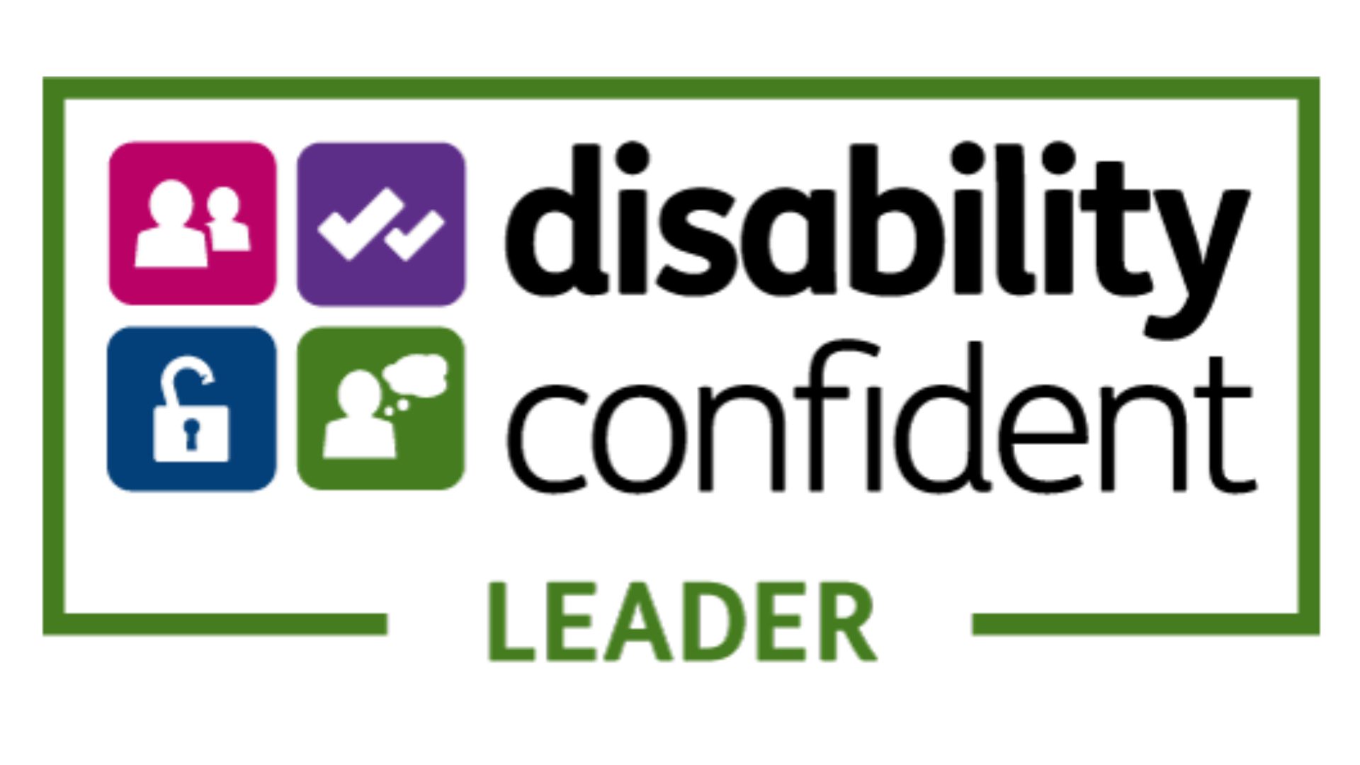 残疾自信领袖标志