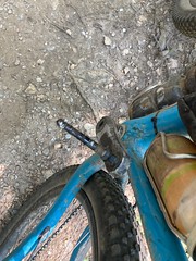 Broken Pedal Shaft 