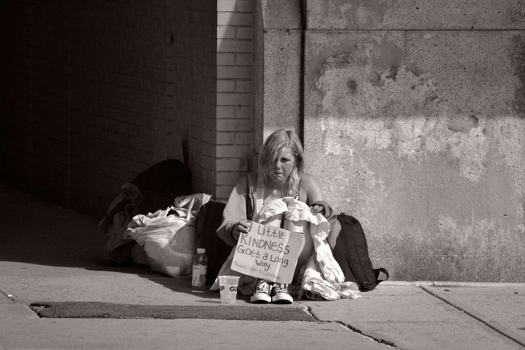 Homeless mom