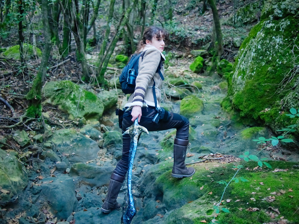 Shooting Lara Croft - Sources de l'Huveaune - 2015-11-11- P1650826