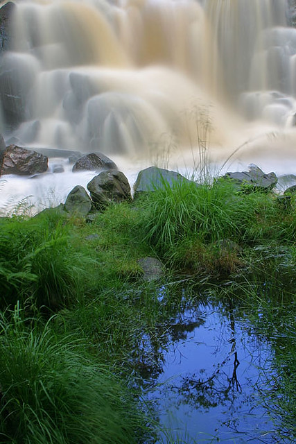 Wasserfall, Schweden 2004