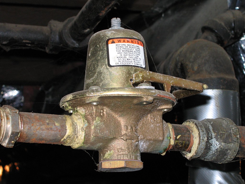Reading the boiler gauge