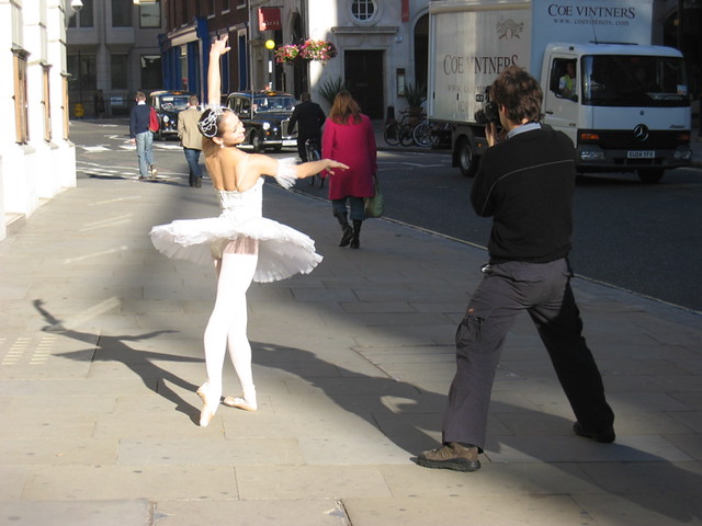 Ballerina, Covent Garden, Friday morning