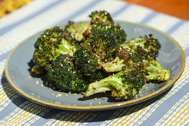 Grilled Hoisin Broccoli