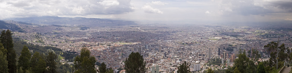Bogotá panorama by Ole Begemann