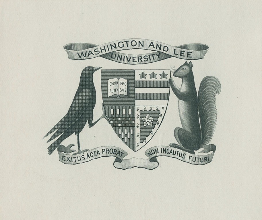 Bookplate of Washington and Lee University] | Description: … | Flickr